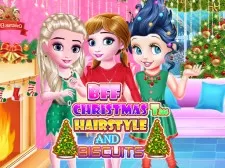 BFF Christmas Tree Coiffure And Biscuits